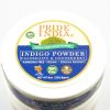 Herbal Indigo Powder - Blue Black - W Gloves 0.5Lb Jar oz - Image 2