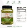 Pride Of India- Natural Curry Leaf Powder Ground - 7 oz (Half Pound) Resealable Pouch - Authentic Indian Spice Blend - Used in Soups, Stews, Chutneys and Rice etc. - Offers Best Value for Money - Image 2