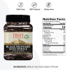 Pride of India – Black Mustard Seed – Gourmet & Vegan Indian Spice – Pungent/Spicy Flavor – Dry Seasoning - Gluten & GMO Free – Easy to Use – 8 oz. Medium Dual Sifter Bottle - Image 2