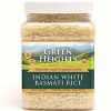 White Basmati Rice - 24 Ounce / 680 Grams Jar (15+ Servings) - Proudly Made in America - Healthy Nourishing Essentials by Green Heights 24 oz
