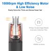 Ear and Nose Hair Trimmer for men and women-2020;  Professional nose hair trimmer with Stainless Steel Blad & IPX7 Waterproof System;  Facial Eyebrow and Nose Hair Remover. - Image 4