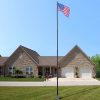 30 ft Al Flag Pole w/ US Flag and Ball - Image 10