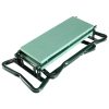 Foldable Garden Kneeler Seat with Kneeling Soft Cushion Pad Tools Pouch Portable Gardener - Image 11