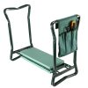 Foldable Garden Kneeler Seat with Kneeling Soft Cushion Pad Tools Pouch Portable Gardener - Image 10