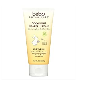 Babo Botanicals – Diaper Cream – Soothing – 3 oz