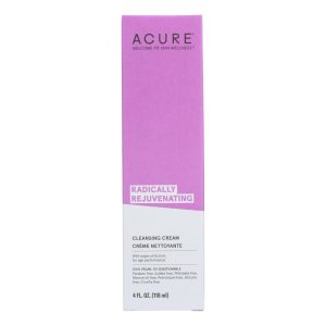 Acure - Facial Cleansing Creme - Argan Oil and Mint - 4 FL oz.