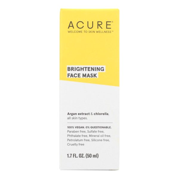 Acure - Facial Mask - Cell Stimulating