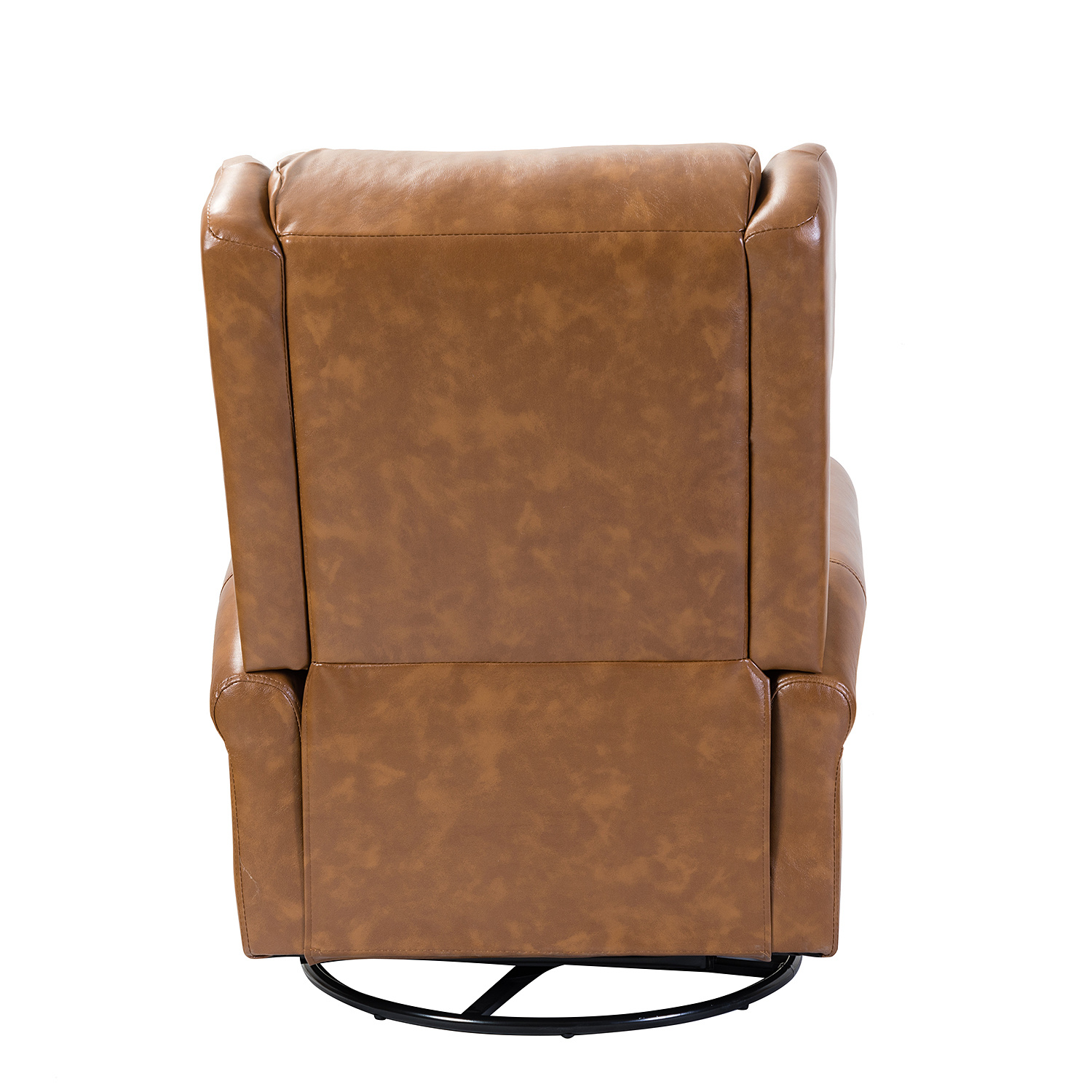 Vegan Leather Manual Swivel Recliner - Image 5
