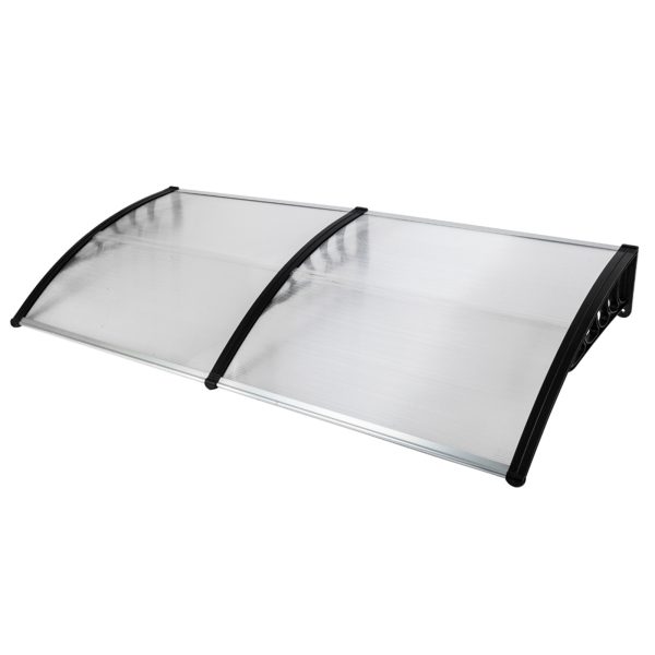 80"x 40" Outdoor Front Door Window Awning Patio Canopy Rain Cover UV Protected Eaves RT - Image 2