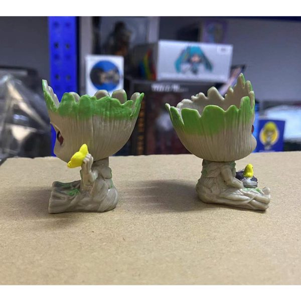 Guardians of the Galaxy Groot Flower Pot Bird's Nest Tree Man Groot Tree Man Hand Ornament - Image 17